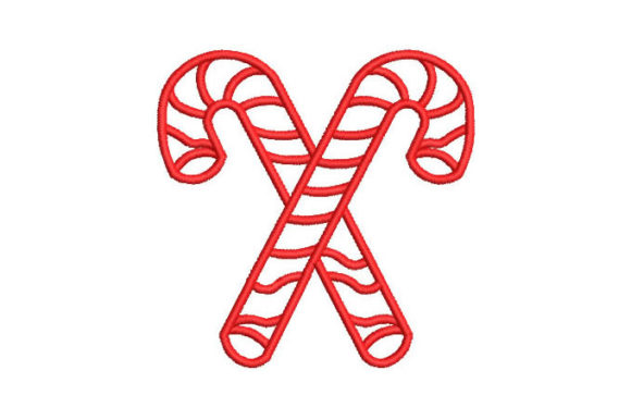 Review: Christmas Canes Embroidery for Boutique Sweatshirts