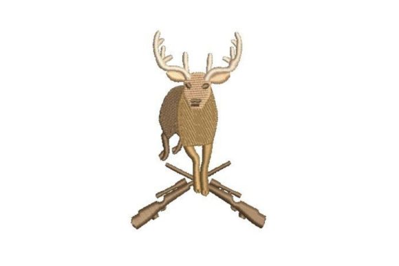 Review: Jumping Deer with Crossed Hunting Gun