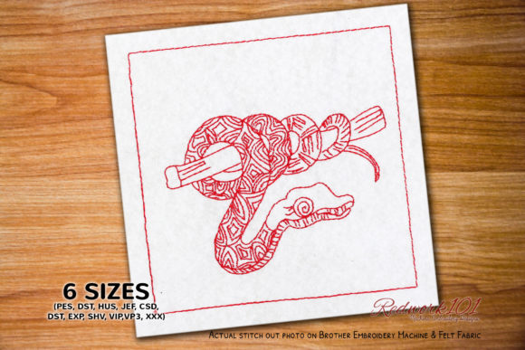 Review: Snake with Zentangle for Craft Fair Success