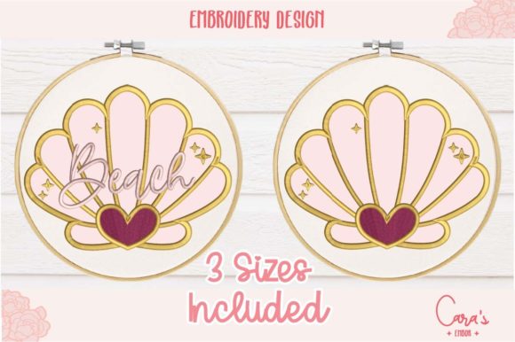 Reviewing Beach Clam Applique for Custom Gifts