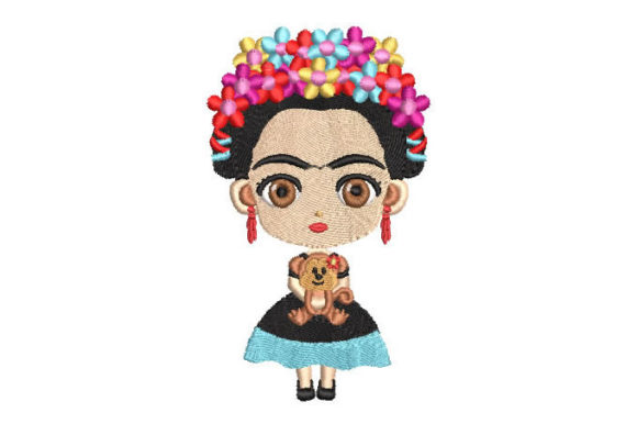 Reviewing Colorful Girl Woman for Real Embroidery Projects