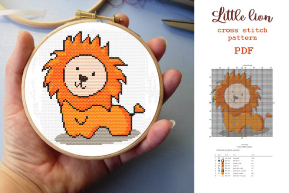 Reviewing the Little Lion Cross Stitch for Holiday Sales