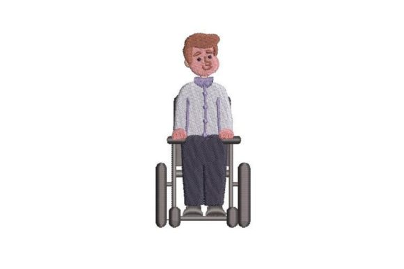 Reviewing the Quadriplegic Person Embroidery Design