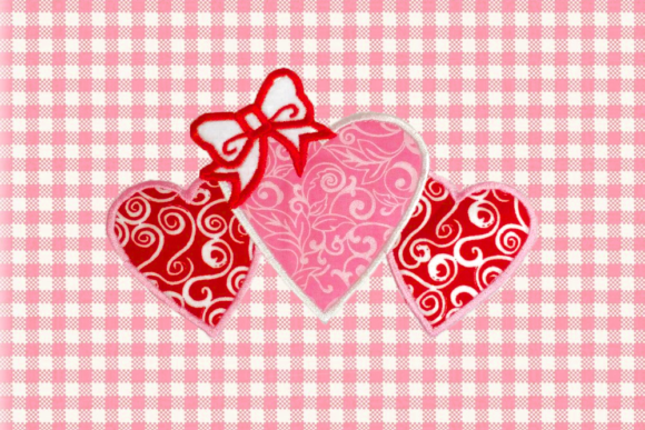Reviewing Trio of Hearts with a Bow for Etsy Shops