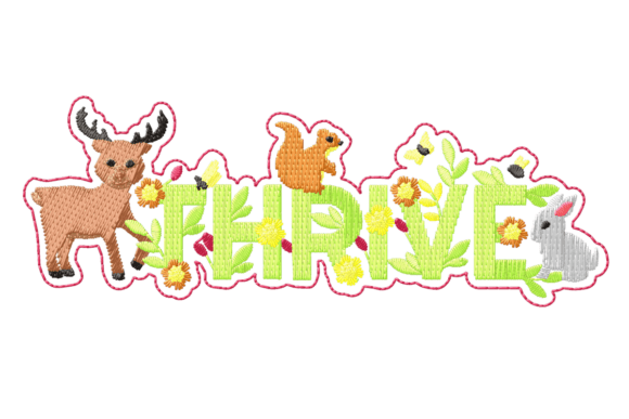 Thrive: A Strategic Embroidery Design for Etsy Sellers
